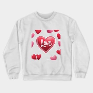 Valentine  Love Crewneck Sweatshirt